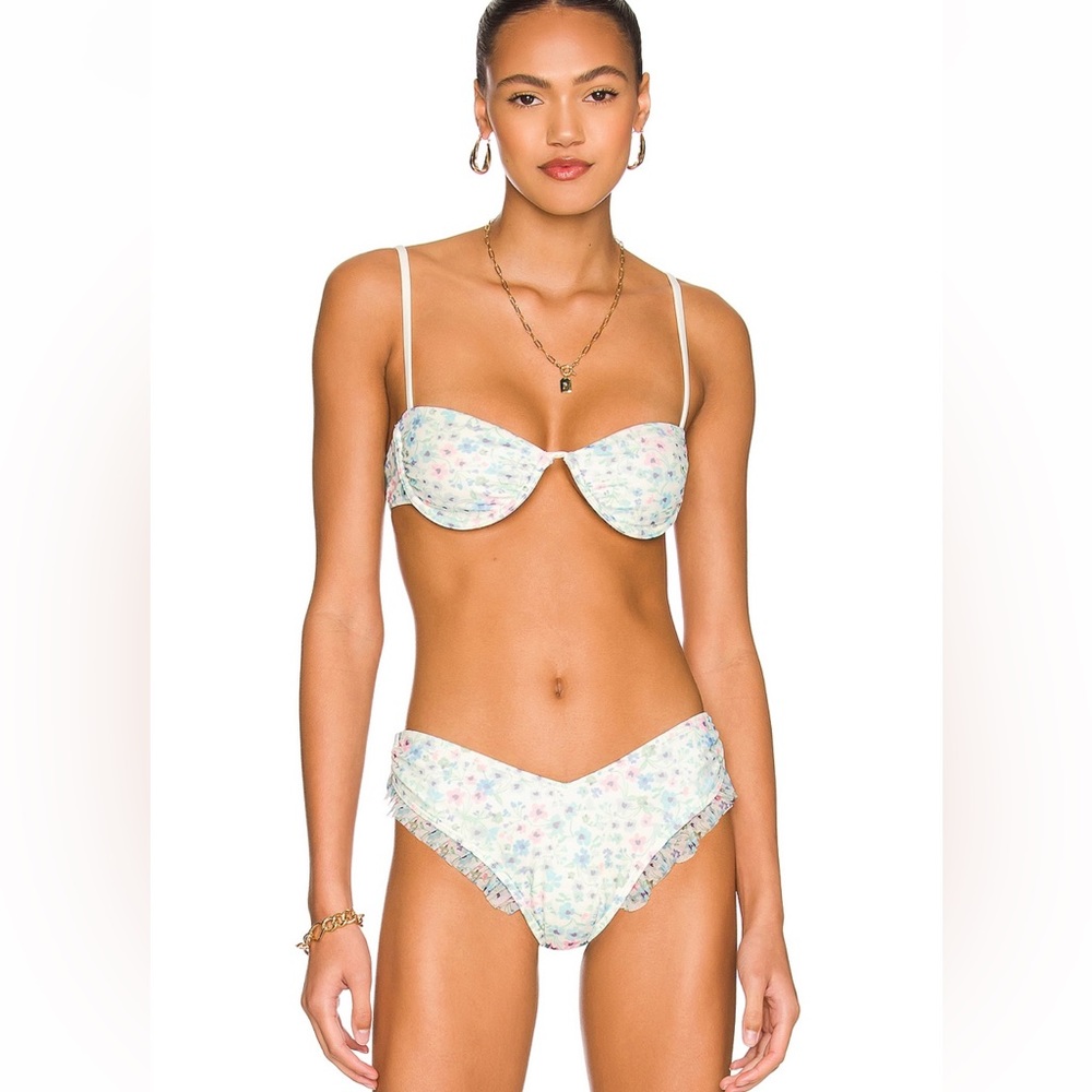 MINKPINK bikini! Like brand new! Size S for top and bottom!!